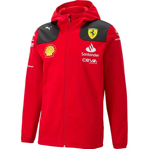 2024 scuderia ferrari team replica soft-shell jacket|ferrari f1 team jacket.